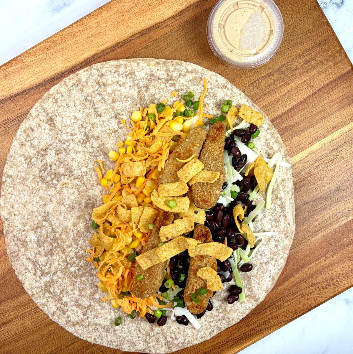 Chick'n Burrito Wrap (V) OCT 15