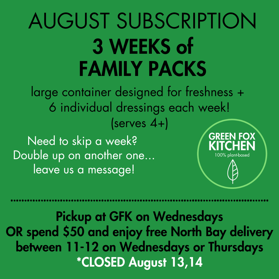 August Subscription FAMILY PACK