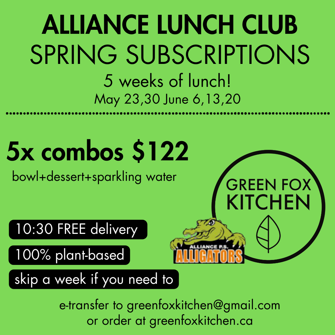 Alliance Spring Lunch Club COMBOS