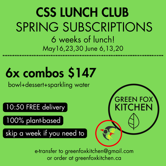 CSS Spring Lunch Club COMBOS