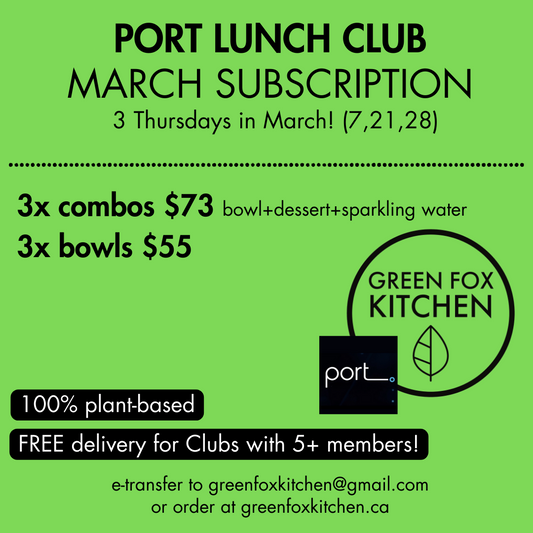 Port Winter Lunch Club COMBOS