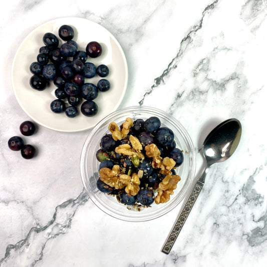 Blueberry Walnut Yogurt Cup (V,GF) JUNE 9