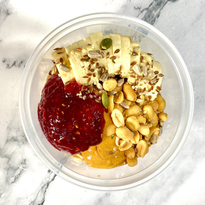 Peanut Butter and Jam Overnight Oats (VG) FEB 6