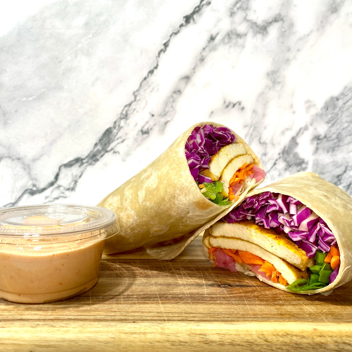 Thai Protein Wrap ARTISANS WAY VENDOR DELIVERY NOV 2