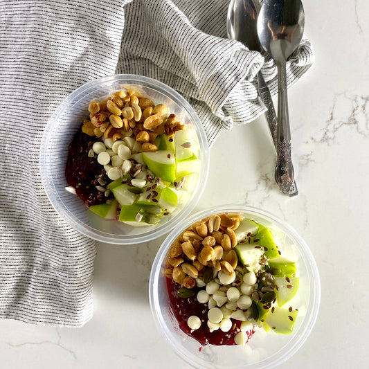 NEW! Apple PB&J Yogurt Bowl (V,GF) AUG 27/28