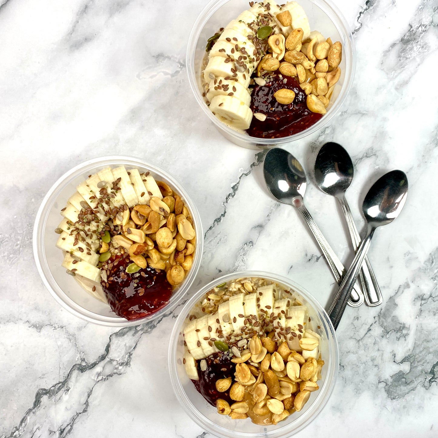 NEW! PB&J PROTEIN Oats (V) APR 2