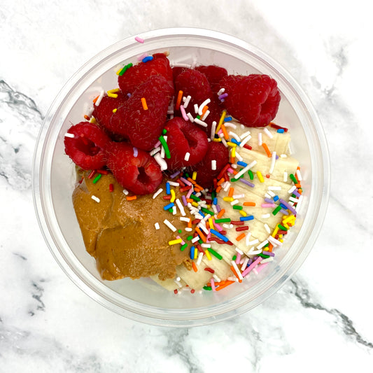 NEW! Birthday Cake PROTEIN Oats (V) APR 30