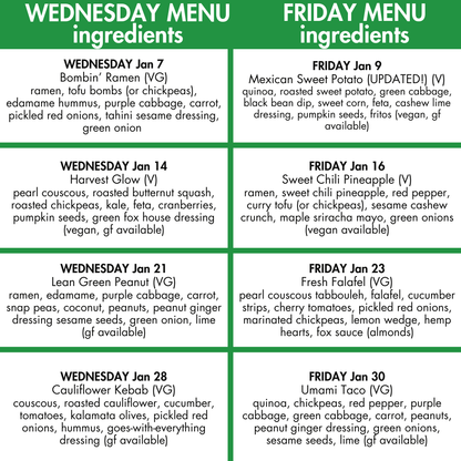 January Subscriptions