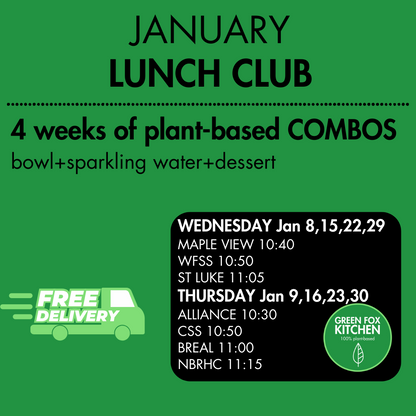 JANUARY Lunch Club COMBOS