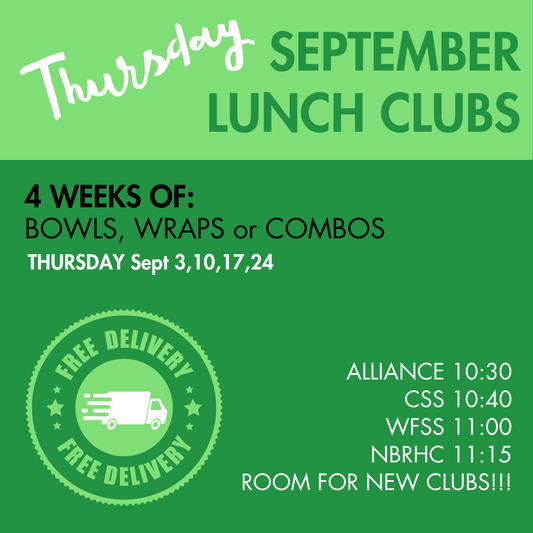 THURSDAY Lunch Clubs