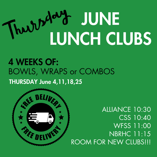 THURSDAY Lunch Clubs