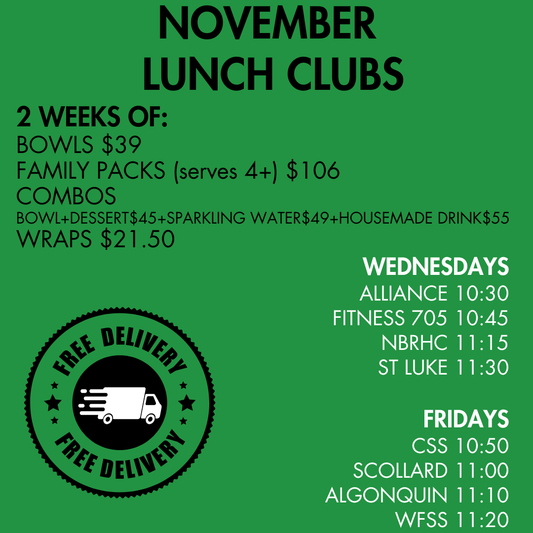 November Lunch Clubs