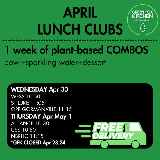 APRIL Lunch Club COMBOS