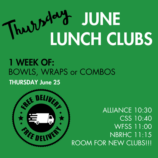 THURSDAY Lunch Clubs
