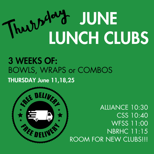 THURSDAY Lunch Clubs