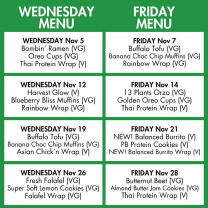 November Lunch Clubs