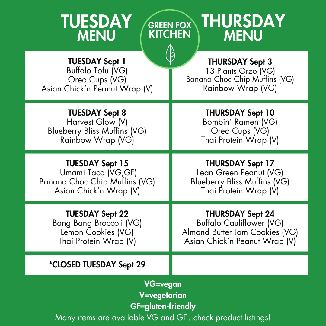 TUESDAY Lunch Clubs
