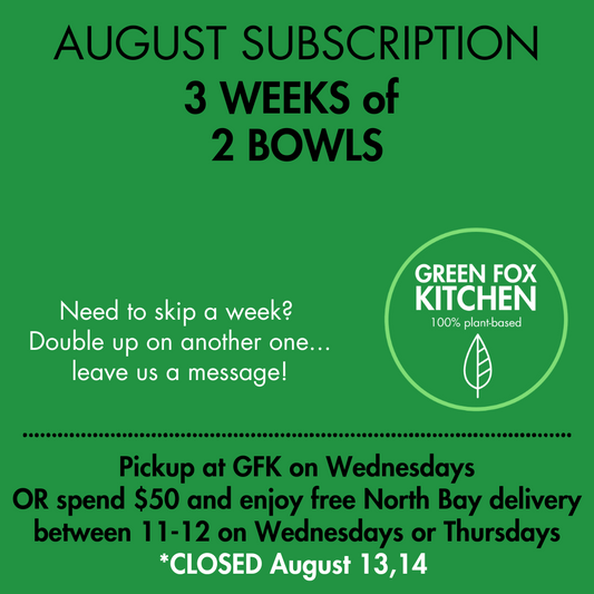 August Subscription 2 BOWLS
