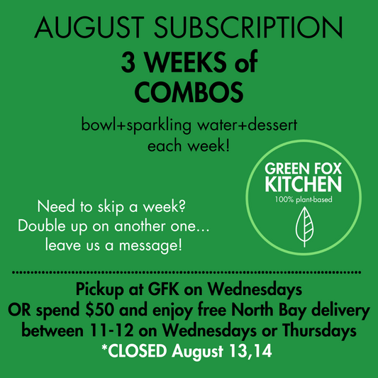 August Subscription COMBOS