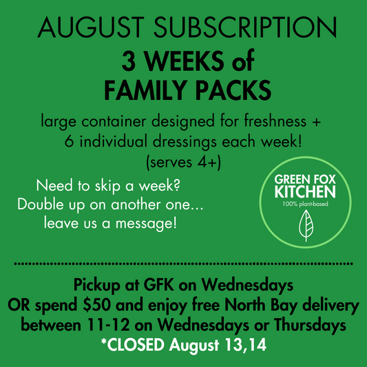 August Subscription FAMILY PACK
