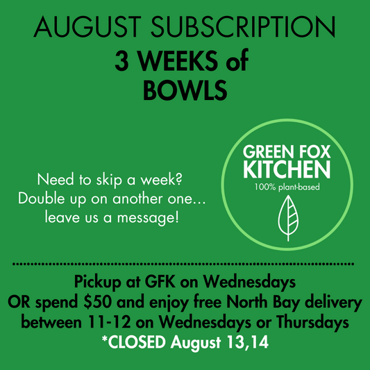August Subscription BOWLS