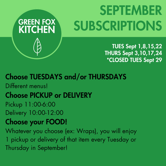 September Subscriptions